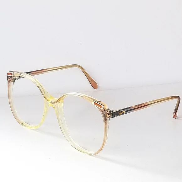 Vintage Gorgeous Clear CAZAL Oversized Eyeglasses Frames  display picture 3